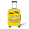 18-32 Inch Funny Expression Travel Suitcase Protective Dust Cover